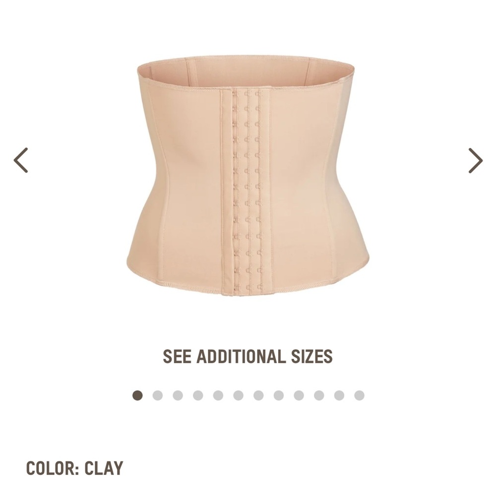 NWT CLAY SKIMS WAIST TRAINER S